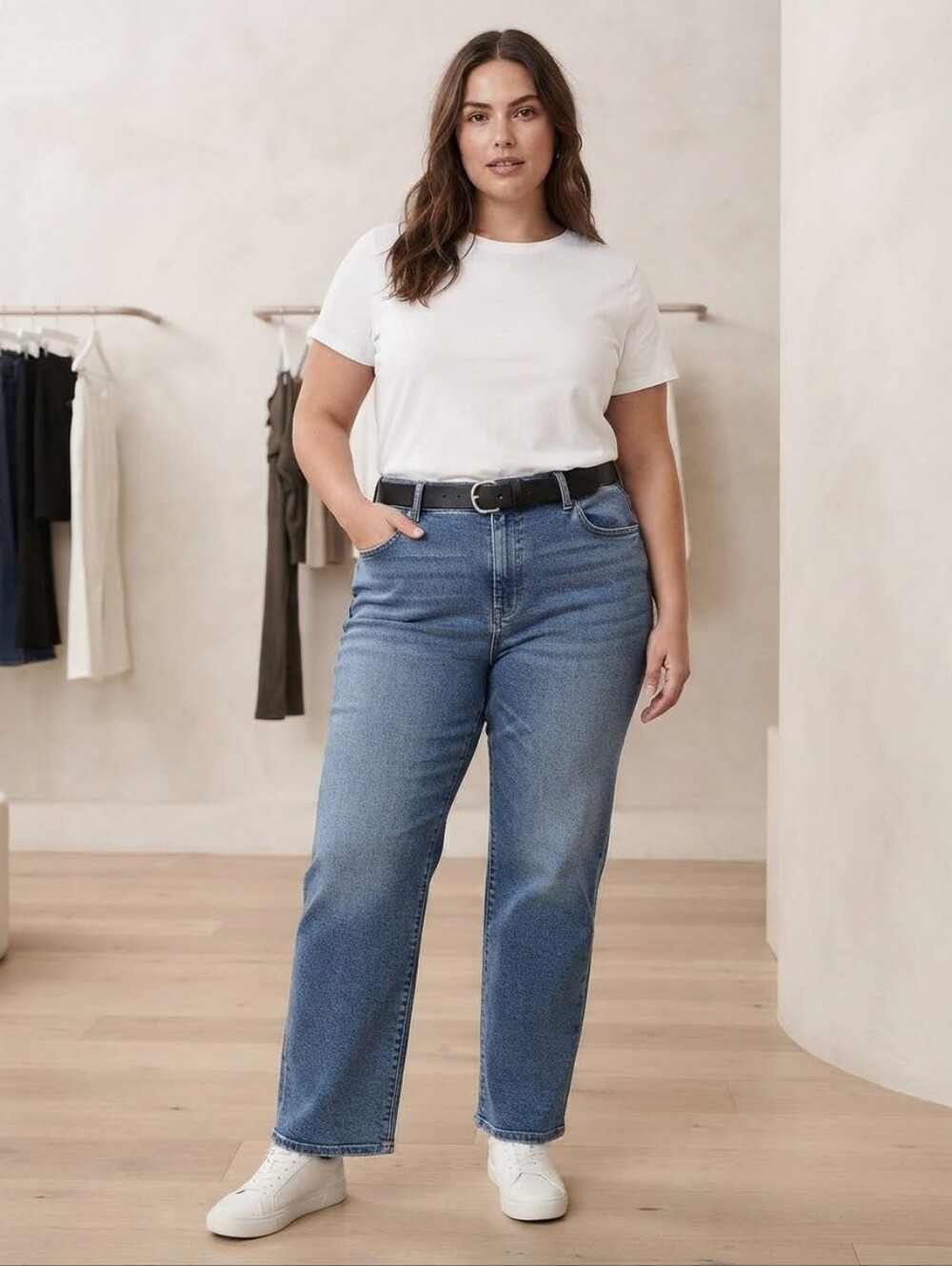 ​Refuge Denim Medium Wash Wide Leg Jeans Size 13
